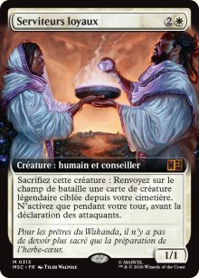Serviteurs loyaux - Marvel Super Heroes Commander Decks