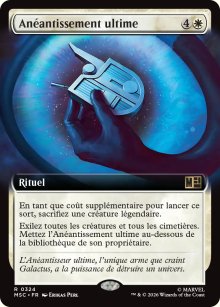 An�antissement ultime - Marvel Super Heroes Commander Decks