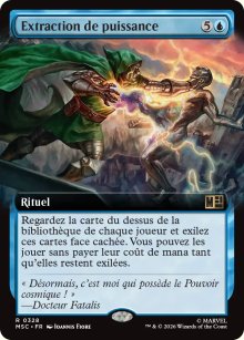 Extraction de puissance - Marvel Super Heroes Commander Decks