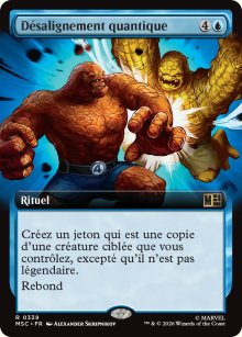 D�salignement quantique - Marvel Super Heroes Commander Decks
