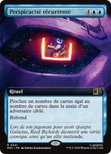 Perspicacit� r�currente - Marvel Super Heroes Commander Decks