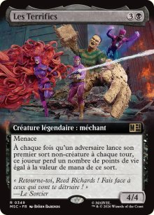 Les Terrifics - Marvel Super Heroes Commander Decks