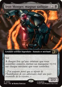 Iron Monger, magnat sadique - Marvel Super Heroes Commander Decks