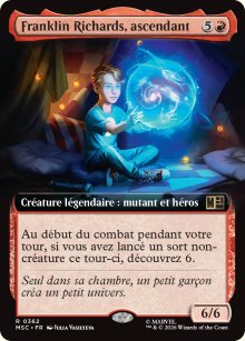 Franklin Richards, ascendant  - Marvel Super Heroes Commander Decks