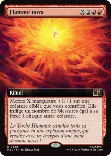 Flamme nova - Marvel Super Heroes Commander Decks