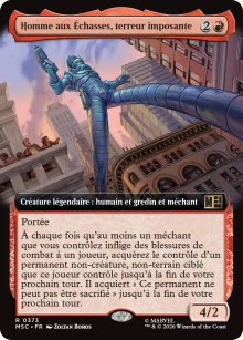 Homme aux �chasses, terreur imposante - Marvel Super Heroes Commander Decks