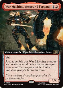 War Machine, Vengeur � l'arsenal - Marvel Super Heroes Commander Decks