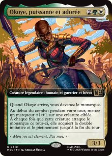 Okoye, puissante et ador�e - Marvel Super Heroes Commander Decks