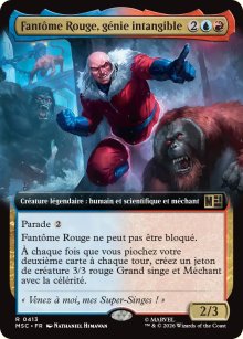Fant�me Rouge, g�nie intangible - Marvel Super Heroes Commander Decks