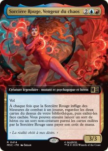 Sorci�re Rouge, Vengeur du chaos - Marvel Super Heroes Commander Decks
