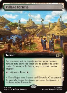 Village fortifi� - Marvel Super Heroes Commander Decks