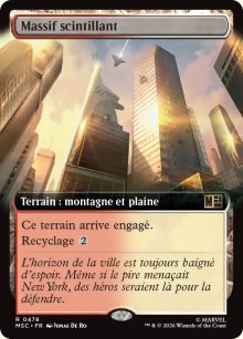 Massif scintillant - Marvel Super Heroes Commander Decks