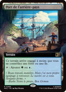 Port de l'arri�re-pays - Marvel Super Heroes Commander Decks