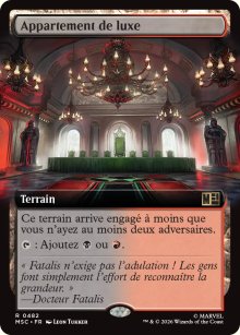 Appartement de luxe - Marvel Super Heroes Commander Decks