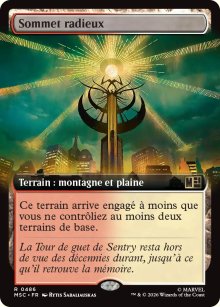 Sommet radieux - Marvel Super Heroes Commander Decks