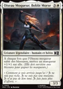 Oiseau Moqueur, Bobbi Morse - Marvel Super Heroes Commander Decks