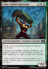Atlas, larbin imposant - Marvel Super Heroes Commander Decks