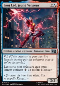 Iron Lad, jeune Vengeur - Marvel Super Heroes Commander Decks