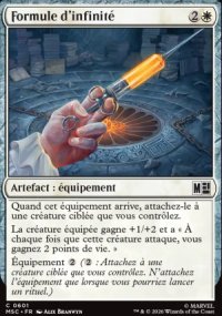 Formule d'infinit� - Marvel Super Heroes Commander Decks