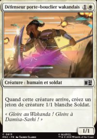 D�fenseur porte-bouclier wakandais - Marvel Super Heroes Commander Decks