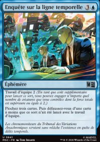 Enqu�te sur la ligne temporelle - Marvel Super Heroes Commander Decks