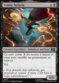 Comte Nefaria - Marvel Super Heroes Commander Decks