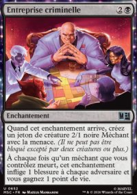 Entreprise criminelle - Marvel Super Heroes Commander Decks