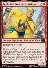 Le Bolide, fonceur classique - Marvel Super Heroes Commander Decks