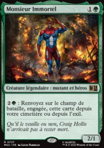 Monsieur Immortel - Marvel Super Heroes Commander Decks