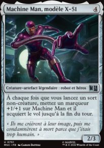Machine Man, mod�le X-51 - Marvel Super Heroes Commander Decks
