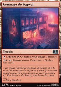 Gymnase de Fogwell - Marvel Super Heroes Commander Decks