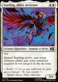 Starling, alli�e a�rienne - Marvel Super Heroes Commander Decks