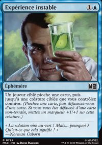 Exp�rience instable - Marvel Super Heroes Commander Decks