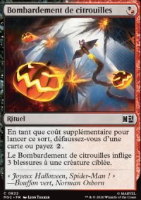 Bombardement de citrouilles - Marvel Super Heroes Commander Decks
