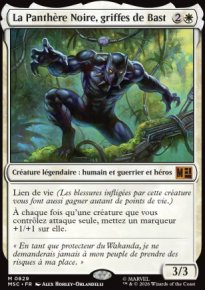 La Panth�re Noire, griffes de Bast - Marvel Super Heroes Commander Decks