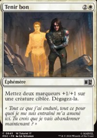 Tenir bon - Marvel Super Heroes Commander Decks
