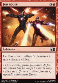 Feu nourri - Marvel Super Heroes Commander Decks