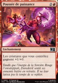 Pouss�e de puissance - Marvel Super Heroes Commander Decks