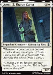Agent 13, Sharon Carter - Marvel Super Heroes
