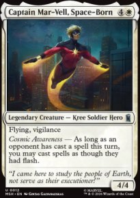 Captain Mar-Vell, Space-Born - Marvel Super Heroes