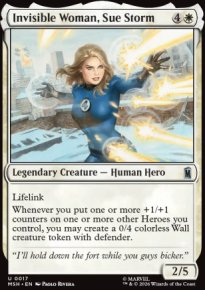 Invisible Woman, Sue Storm - Marvel Super Heroes