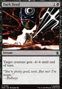 Dark Deed - Marvel Super Heroes