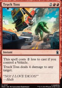 Truck Toss - Marvel Super Heroes