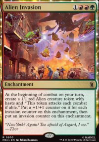 Alien Invasion - Marvel Super Heroes