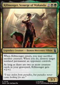 Killmonger, Scourge of Wakanda - Marvel Super Heroes