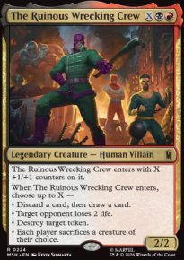 The Ruinous Wrecking Crew - Marvel Super Heroes