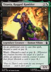 Titania, Rugged Rumbler - Marvel Super Heroes