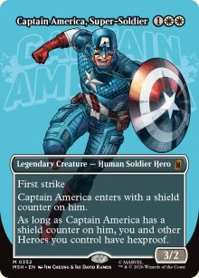 Captain America, Super-Soldier - Marvel Super Heroes