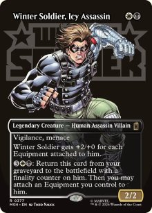 Winter Soldier, Icy Assassin - Marvel Super Heroes