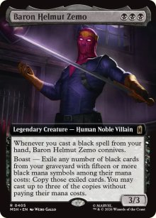 Baron Helmut Zemo - Marvel Super Heroes